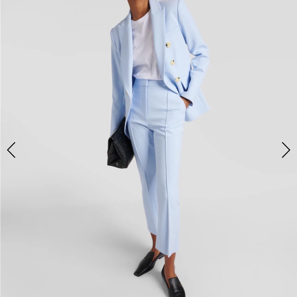 NWT Veronica Beard Tani Pant Ice Blue 00